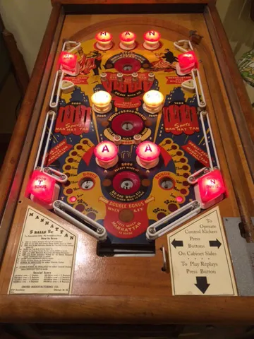 Illuminated Playfield (with retrofit flippers)*