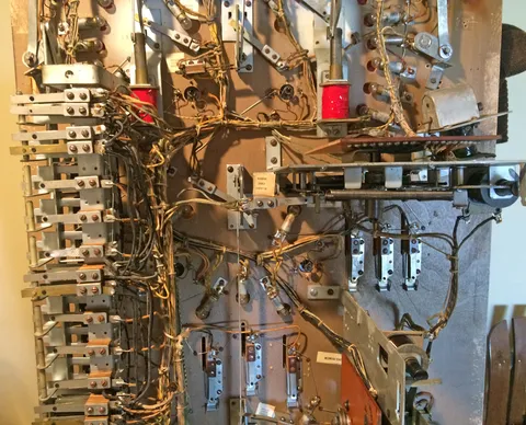 Under Middle Playfield (with retrofit flippers)*