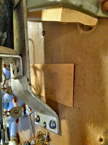 Under Playfield - Right Retrofit Flipper Label*
