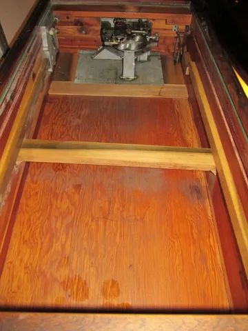 Drain Board Removed - Downfield View*