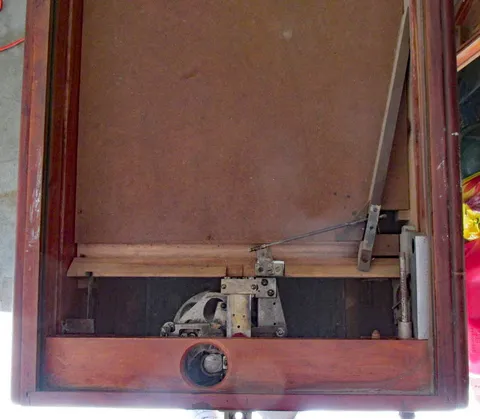 Inside Cabinet - Drain Board in Place*