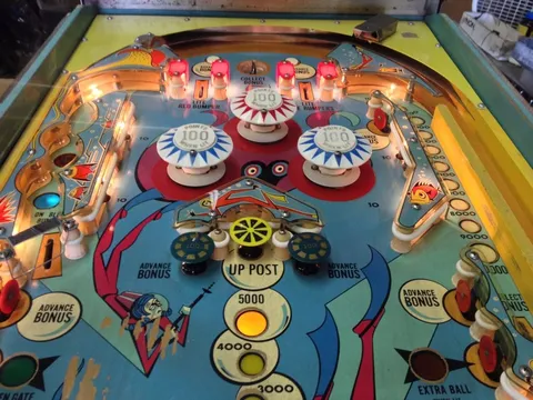 Illuminated Upper Playfield