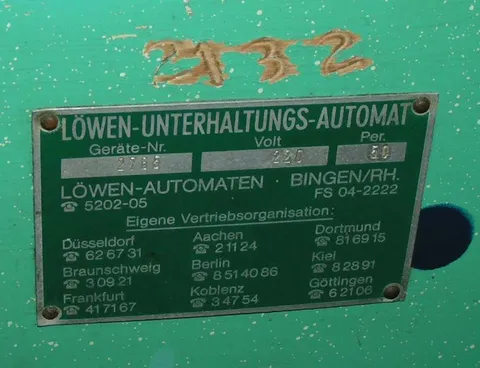 Operator Plate*