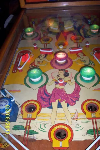 Playfield (with retrofit flippers)