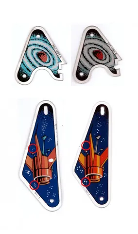 Playfield Plastics Comparison - Annotated*