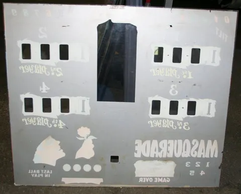 Backglass - Reverse