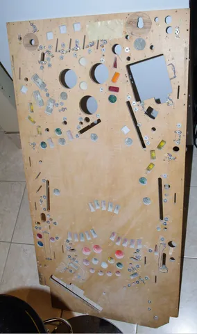 Prototype Widebody Playfield - Reverse