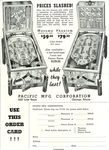 Advertising Postcard - Front
