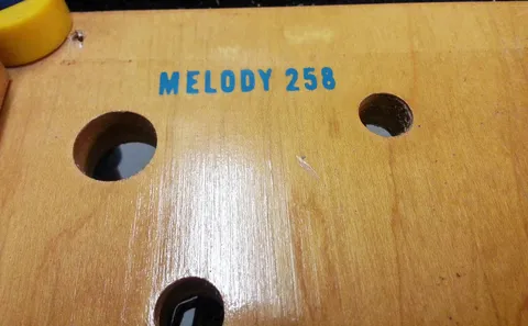 Playfield - Blue Letter Name