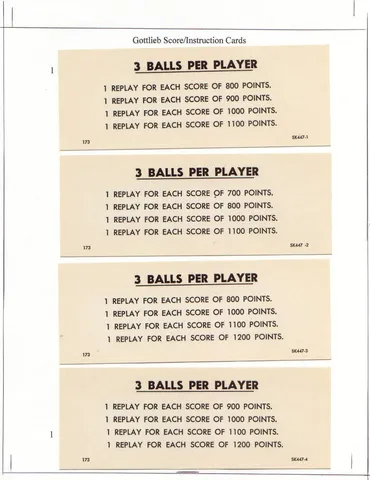 Score Card