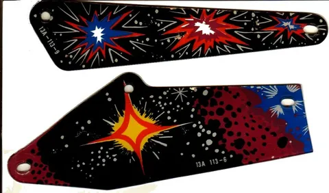 Various Playfield Plastics