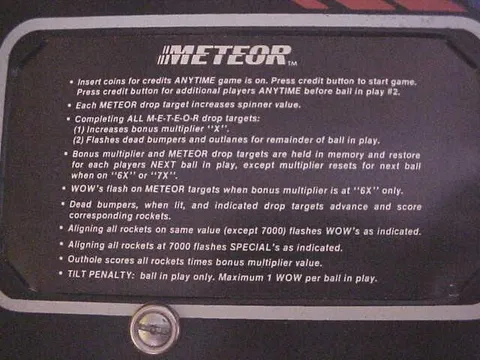Instruction Card