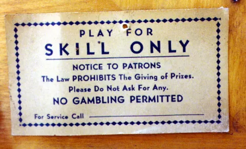 Gambling Notice