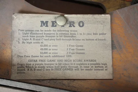 Instruction and Score Card