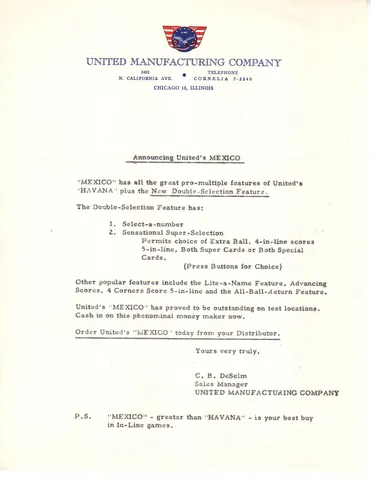 Promotional Letter