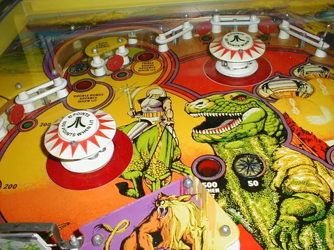 Upper Playfield - Green Inserts*