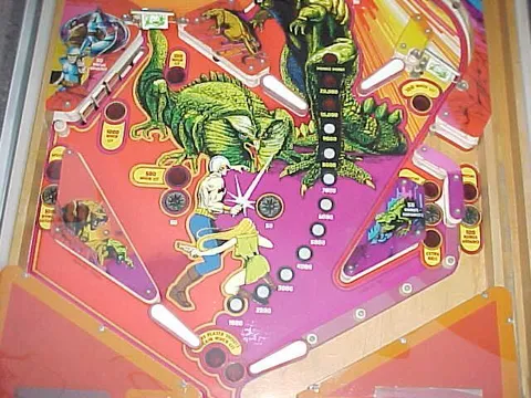 Pre-Production Lower Playfield*