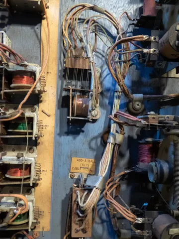 Add-a-ball Relay Assembly - Installed