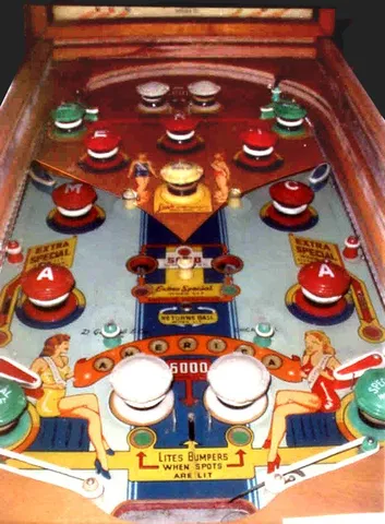 Playfield (with retrofit flippers)