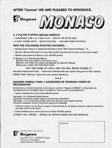 Flyer, Back