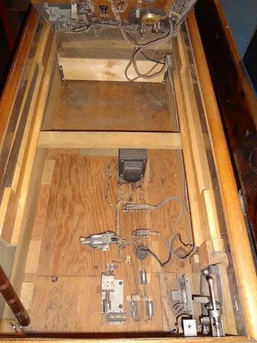Inside Cabinet - Drain Board Removed*