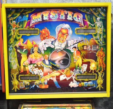 Early Production Backglass*