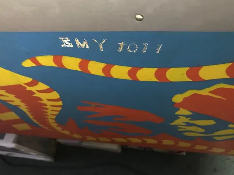 Early Production Blue Cabinet - Serial Number*