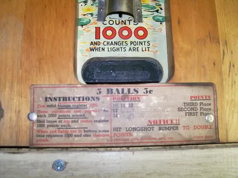 Instruction And Score Card