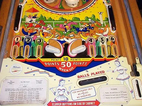 Illuminated Lower Playfield
