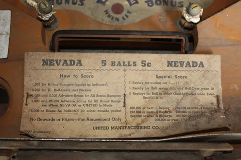 Instruction and Score Card