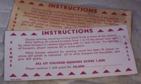 Instruction Cards