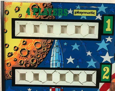 Backglass - Detail