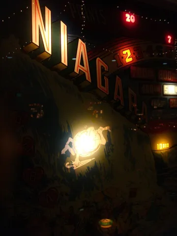 Illuminated Backglass - Detail