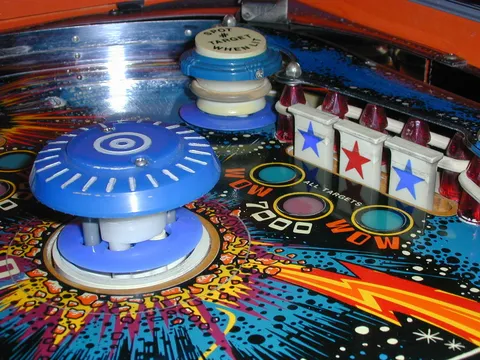 Bumpers and Right Drop Target Bank*