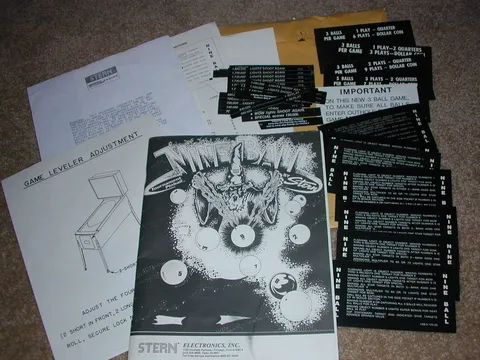 Manual and Instruction Cards