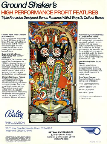 Flyer, Back
