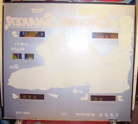 Backglass - Reverse