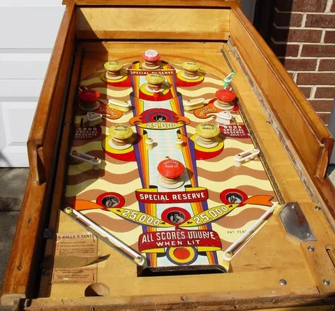 Playfield With Both Glasses Removed - Rolldown Version (with retrofit flippers)*