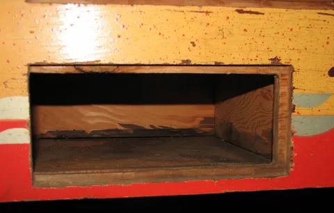 Coin Box Compartment - Rolldown Version*