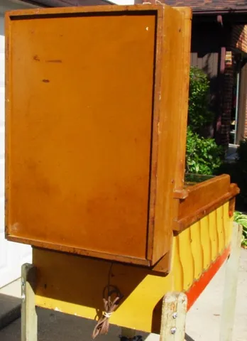 Cabinet - Rear - Rolldown Version (with retrofit flipper buttons)*