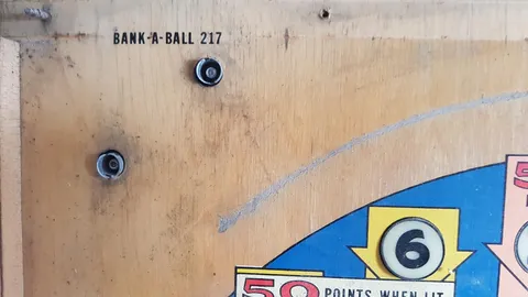 Early Production - Stripped Playfield - Detail