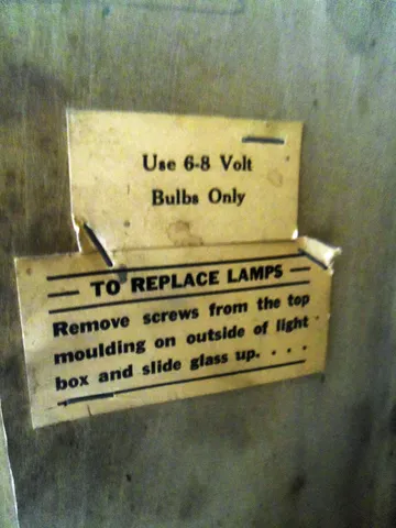Lamp Replacement Instructions
