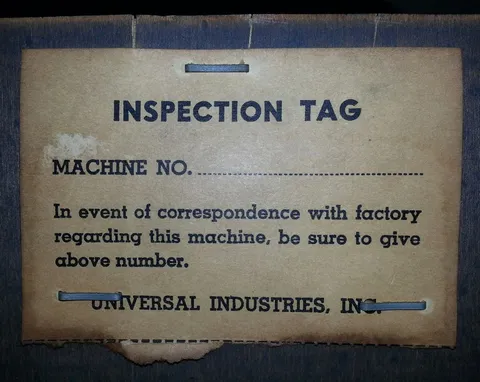 Inspection Tag*