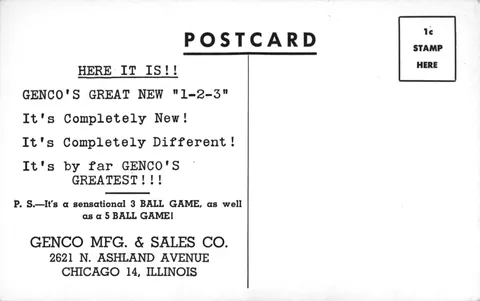 Promotional Postcard - Back