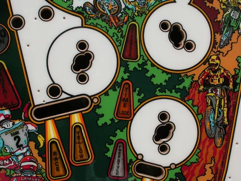 Blank Playfield - Pop Bumper Area