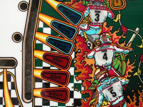 Blank Playfield - Left Side
