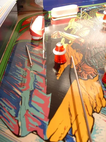 Playfield - Detail - 3 Flipper Version*