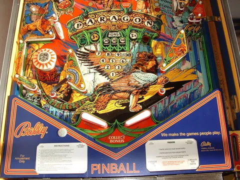 Lower Playfield - 3 Flipper Version*
