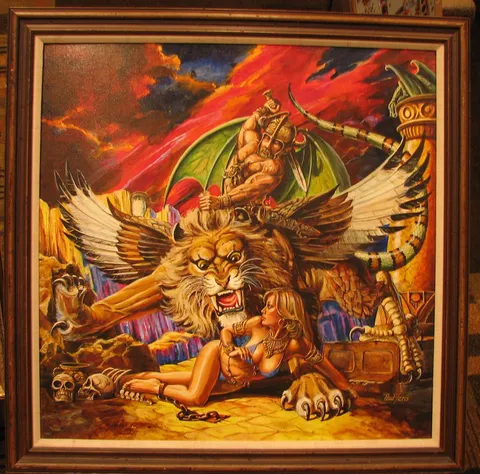 Original Backglass Artwork*