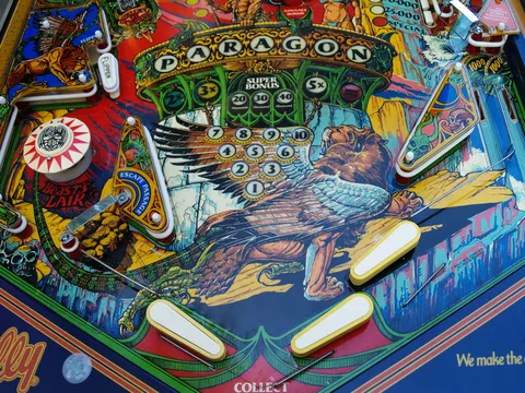 Lower Playfield - "Day 1" Mylar Installation*